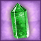 Зеленый энергетический кристалл